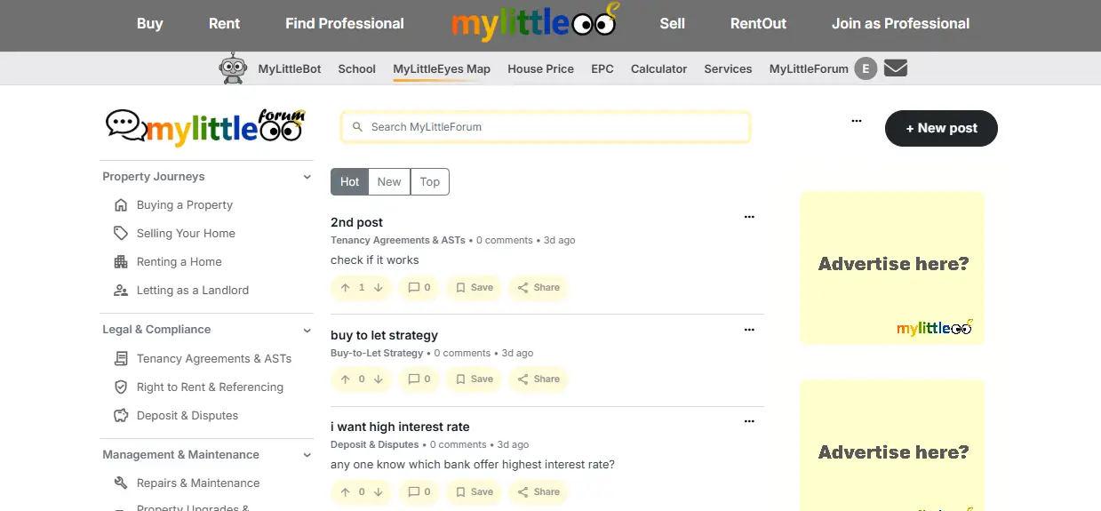 MyLittleForum feed preview