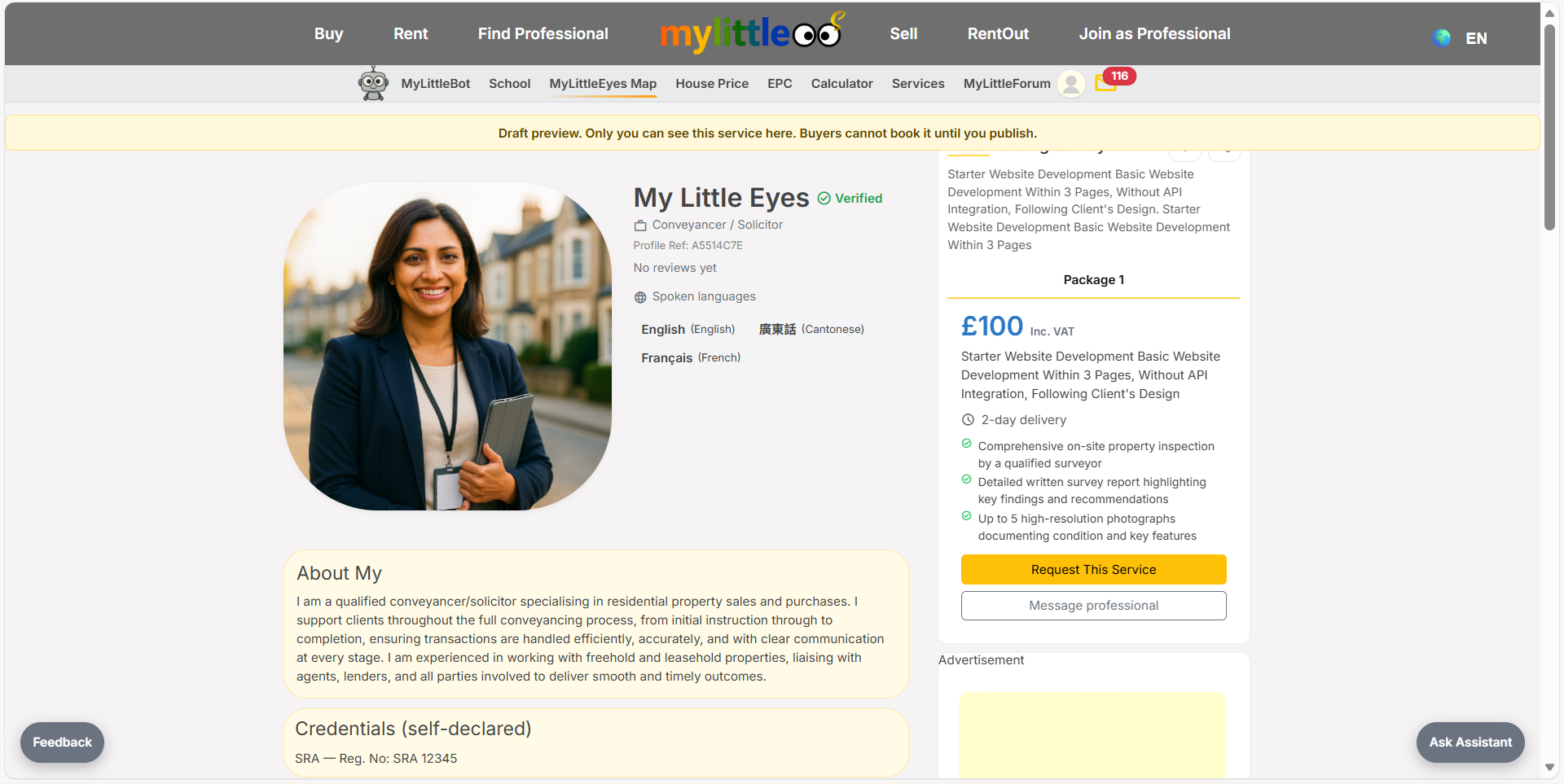 Review draft service