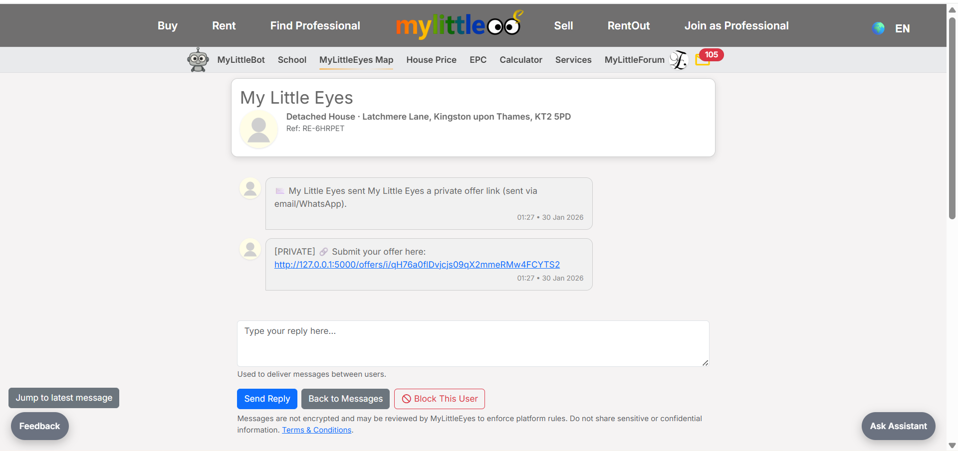 Open the invite link